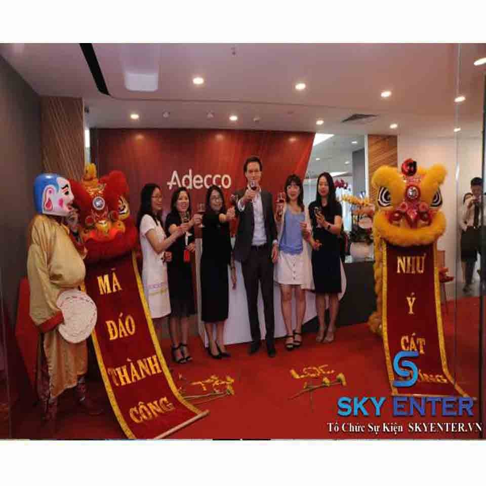 Tổ chức sự kiện Khai trương Công ty Adecco